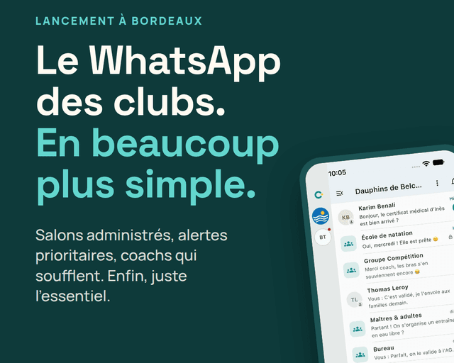 Convoc, application de messagerie pour les clubs sportifs