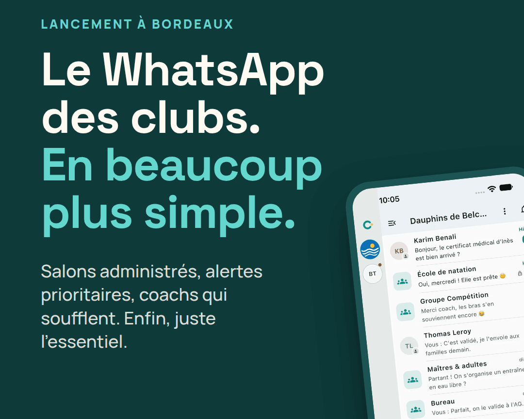Convoc, application de messagerie pour les clubs sportifs